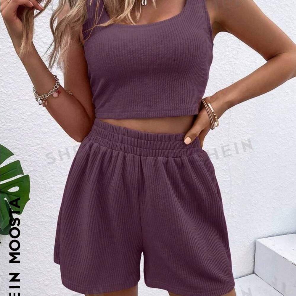 SHEIN tank top/shorts